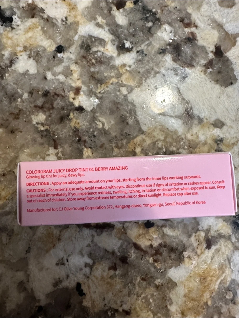 Colorgram Juicy Drop Tint Lip Tint - Pink & Blue Packaging